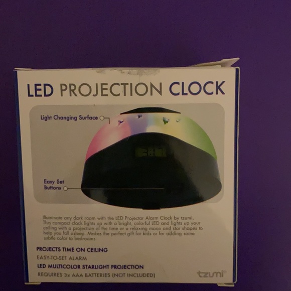 LED projection clock. - Picture 2 of 2